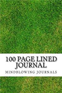 100 Page Lined Journal