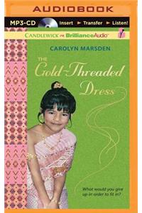 Gold-Threaded Dress