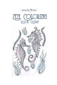 Zen Coloring Book Ocean