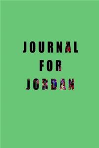 Journal For Jordan