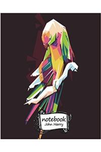 Parrot Pop Art Notebook: 2