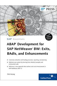 ABAP Development for SAP Netweaver Bw: Exits, Badis, and Enhancements