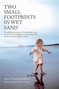 Two Small Footprints in Wet Sand