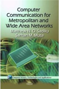 Computer Communication for Metropolitan & Wide Area Networks