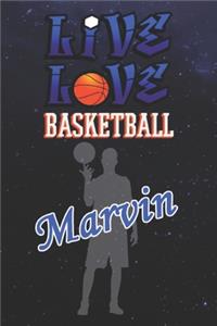 Live Love Basketball Marvin