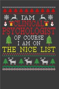 I Am Clinical Psychologist Of Course I am On The Nice List
