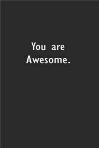 You are Awesome.