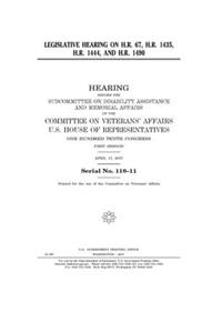 Legislative hearing on H.R. 67, H.R. 1435, H.R. 1444, and H.R. 1490
