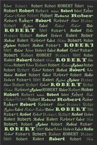 The perfect notebook journal for robert