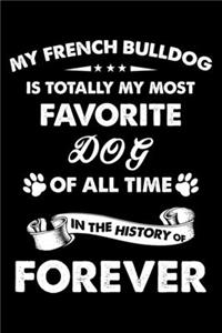 My French bulldog Is Totally My Most Favorite Dog Of All Time In The History Of Forever