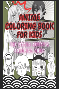 Anime Coloring Book For Kids