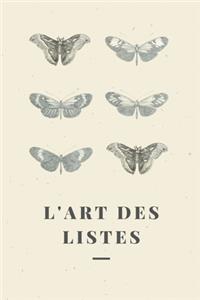 L'Art Des Listes