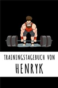 Trainingstagebuch von Henryk