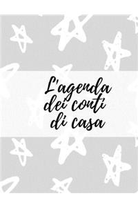 L'agenda dei conti di casa