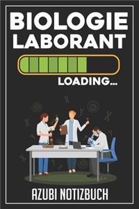 Biologielaborant Loading... Azubi Notizbuch