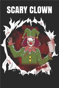 Halloween Scary book Clown