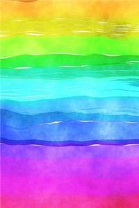 Rainbow Composition Notebook