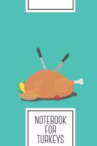 Notebook for Turkeys