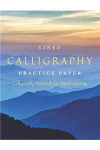 Lined Calligraphy Practice Paper