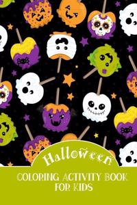 Halloween Coloring Activity Book For Kids
