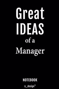 Notebook for Managers / Manager