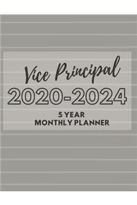 Vice Principal 2020-2024 5 Year Monthly Planner