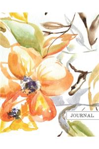 Golden Sunshine Flowers Journal