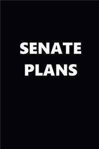 2020 Weekly Planner Political Theme Senate Plans Black White 134 Pages