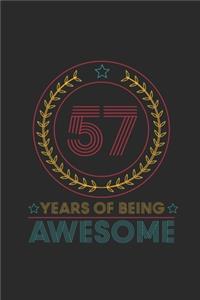 57 Years Of Being Awesome