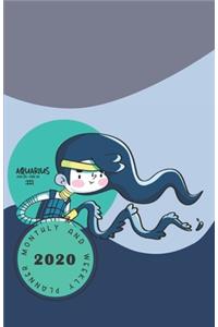 Monthly & Weekly Planner 2020