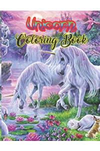 Unicorn Coloring Book