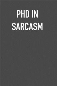 PhD in Sarcasm