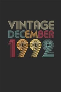 Vintage December 1992