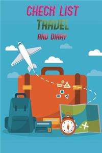 Check List Travel and Diary