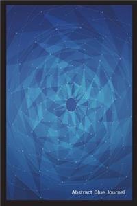 Abstract Blue Journal
