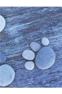 Rock Notebook Large Size 8.5 x 11 Ruled 150 Pages