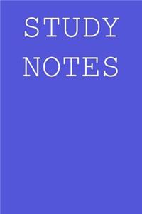 Study notes