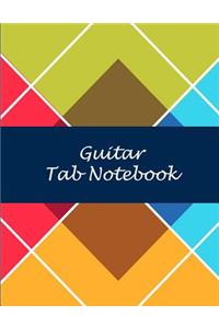Guitar Tab Notebook: Classic Art, 8.5