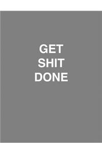 Get Shit Done Bullet Journal