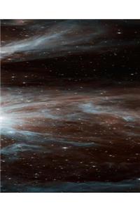 Sky View Outer Space Science School Composition Book 130 Pages