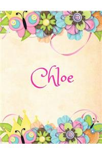 Chloe: Personalized Name Journal Composition Notebook
