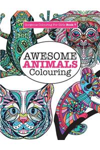 Gorgeous Colouring for Girls - Awesome Animals Colouring