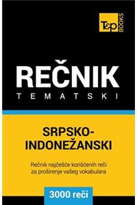 Srpsko-Indonezanski Tematski Recnik - 3000 Korisnih Reci