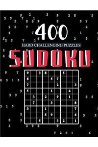 400 Sudoku Puzzles Hard Challenging