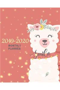 Monthly Planner 2019-2020