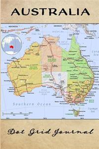 Australia Dot Grid Journal