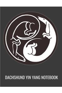 DachShund Yin Yang Notebook