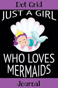 Mermaid Dot Grid Journal