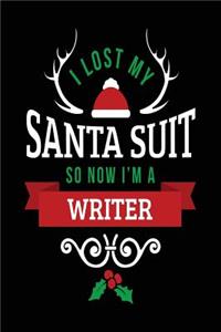 I Lost My Santa Suit So Now I'm A Writer
