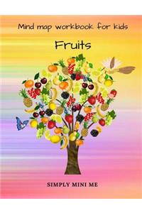 Mind Map Workbook for Kids - Fruits